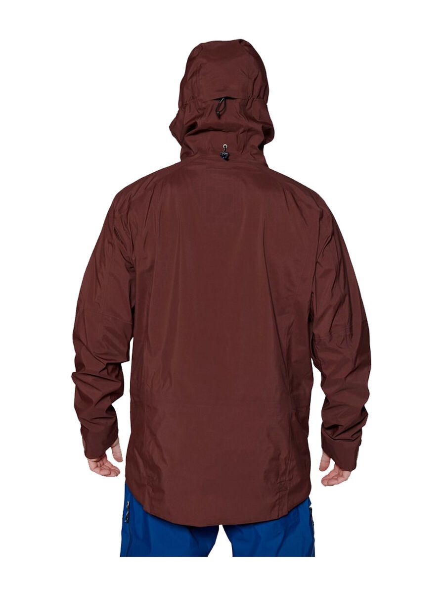 Elevenate Men's Pure Jacket, maroon brown - Bild 3