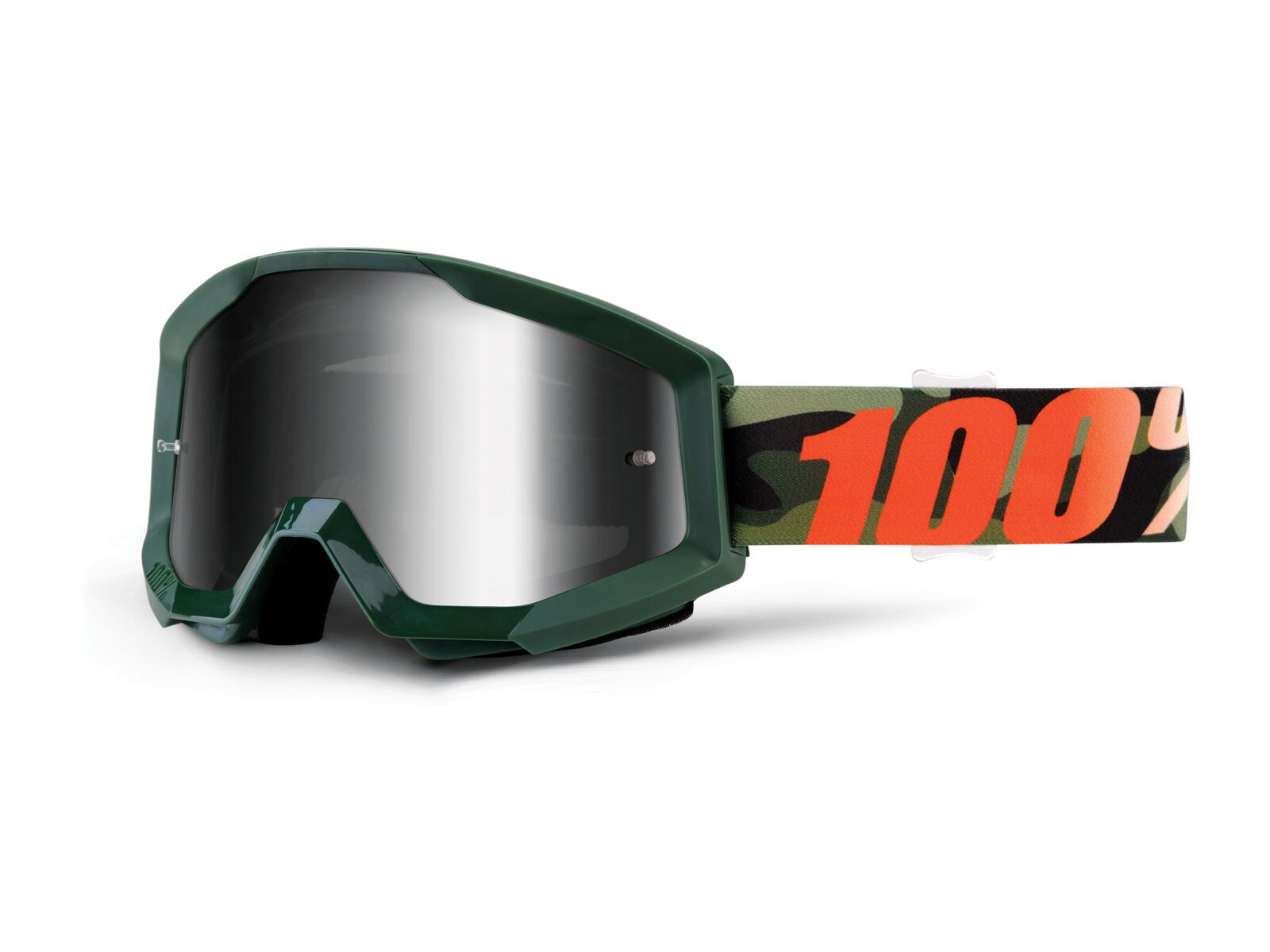 100% Strata, huntsitan/Lens: mirror silver - Bild 1