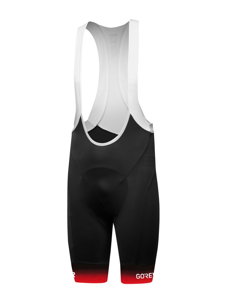 GOREWEAR C5 Fade Bib Shorts+, black/fireball - Bild 2