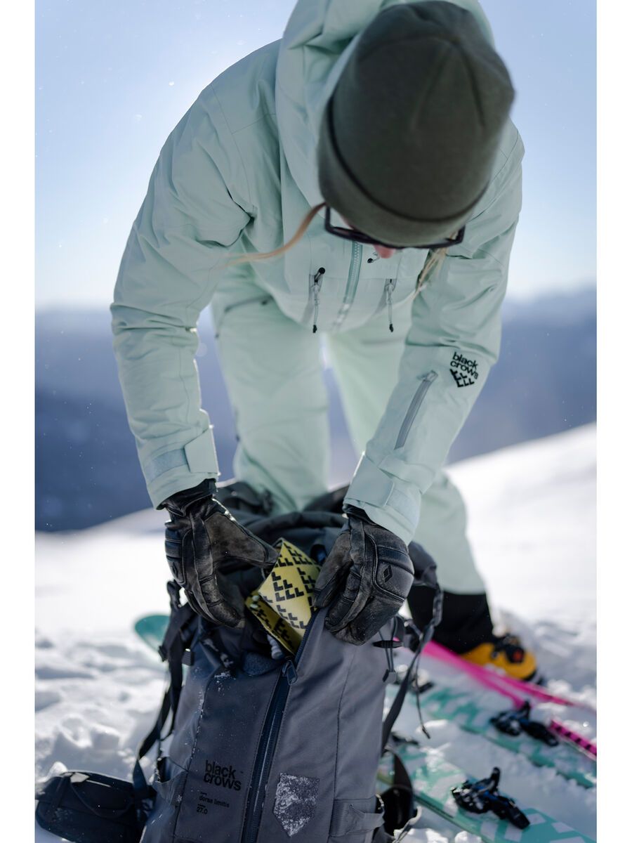 Black Crows Pilus Ultra Light Ova Freebird, yellow/black - Bild 6