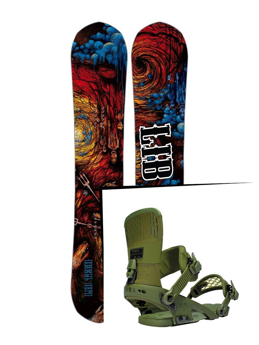 Set: Lib Tech From Hell Hot Knife 2017 + Ride Rodeo (1487155S) - Bild 1