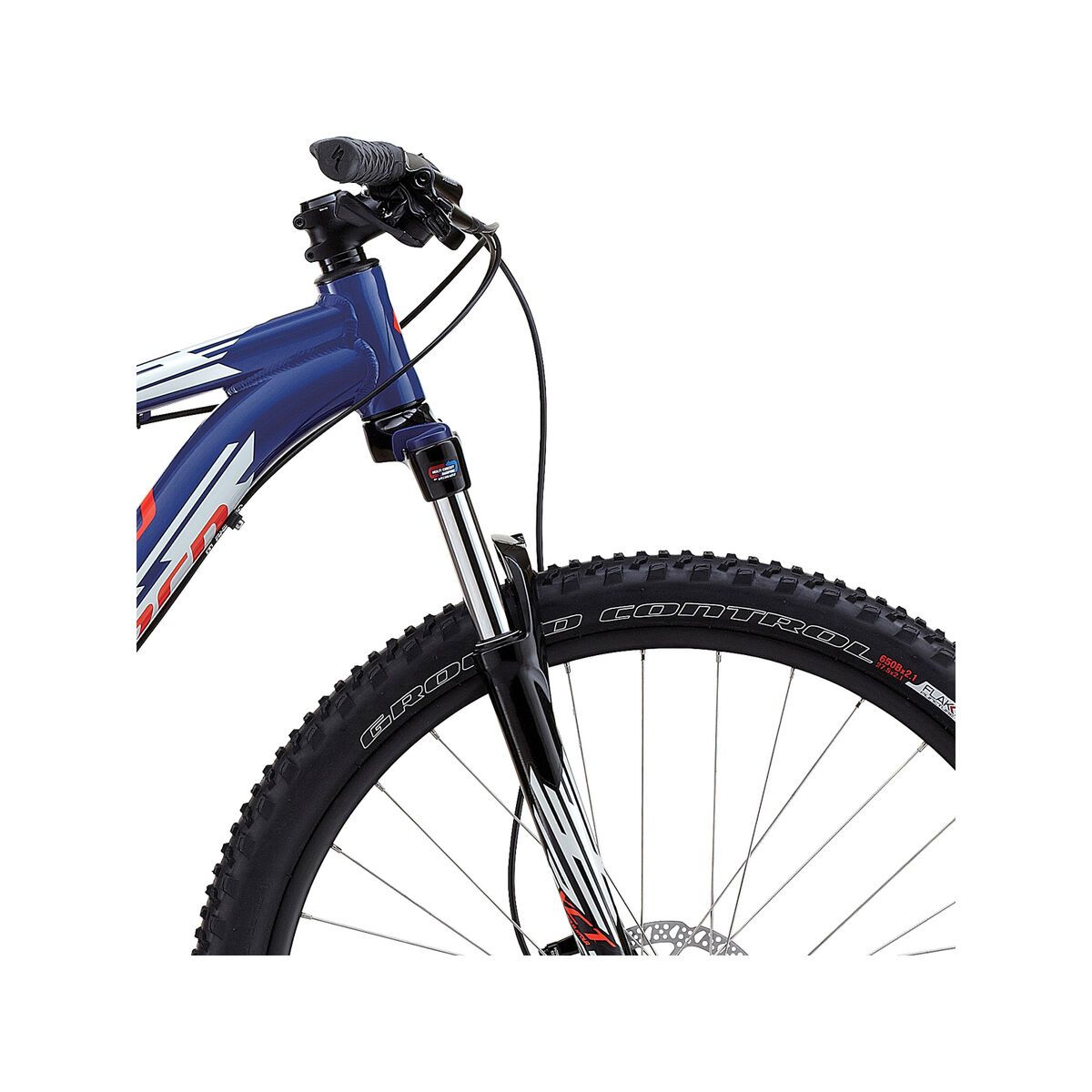 Specialized Pitch Sport 650b, gloss deep blue/dirty white/rocket red - Bild 5