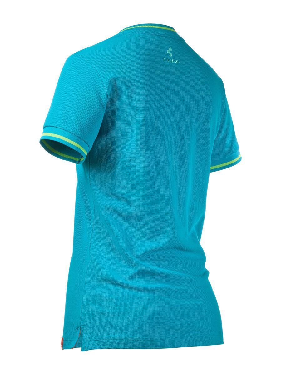 Cube WLS Polo Shirt Cube 93, blue - Bild 2