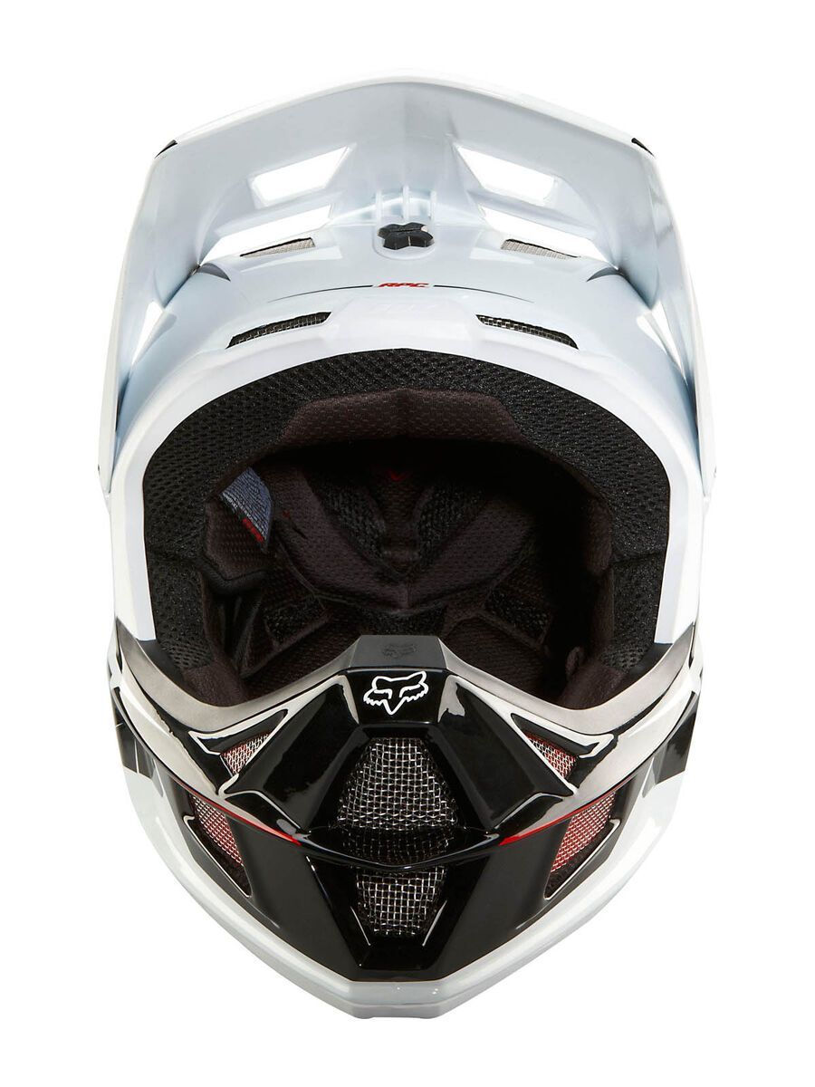 Fox Rampage Pro Carbon Helmet, white - Bild 3