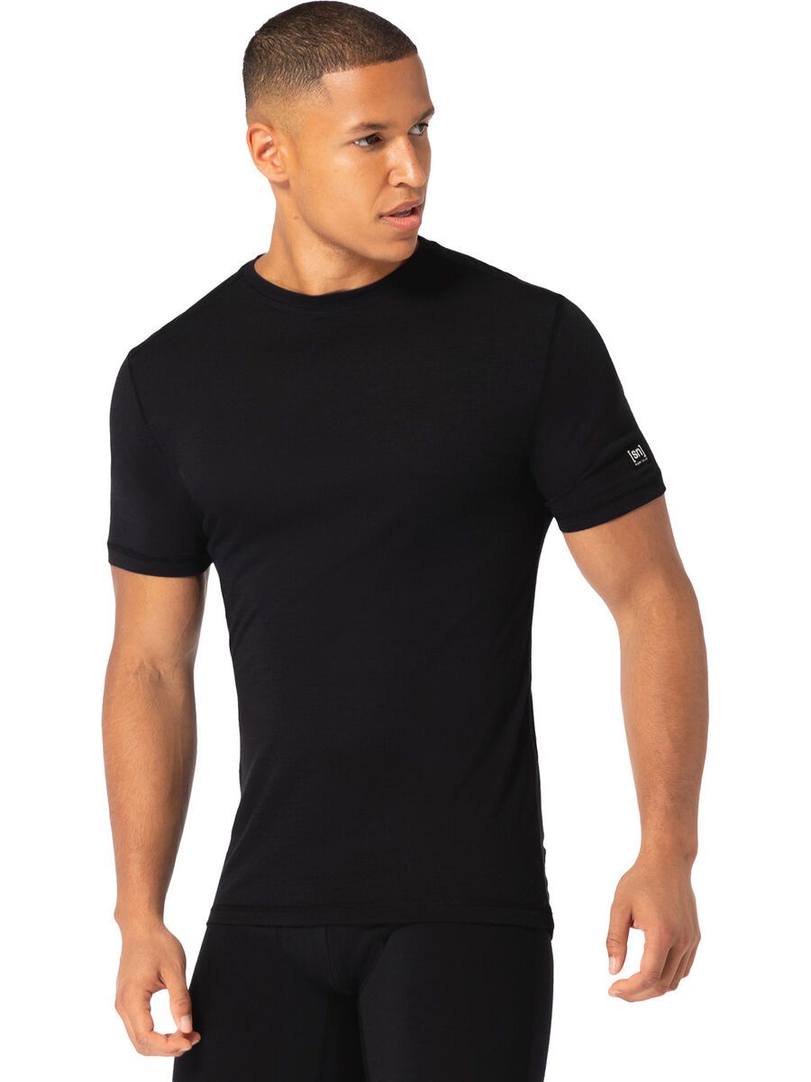 super.natural Sierra140 Tee Herren, jet black - Bild 3