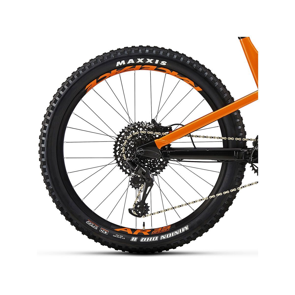 Rocky Mountain Pipeline Carbon 50, black in black/fox racing orange/touch of grey - Bild 6