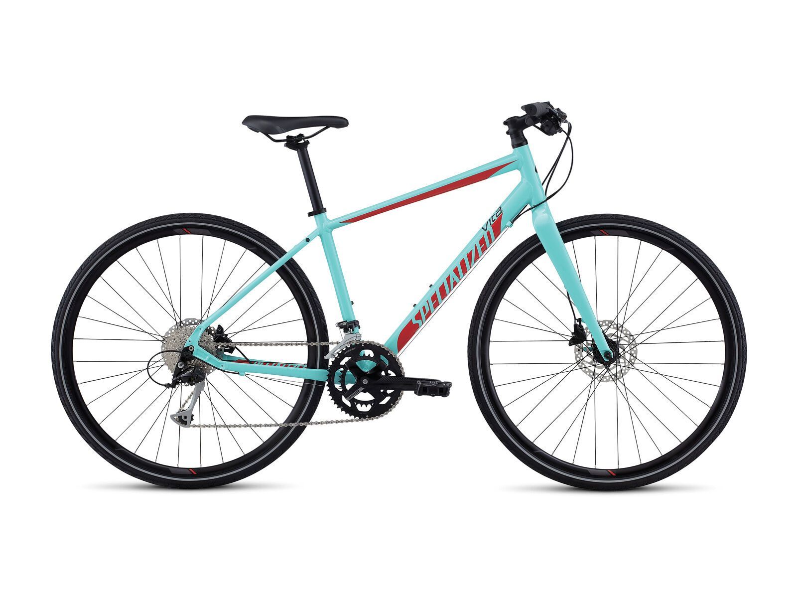 Specialized *** 2. Wahl *** Vita Sport 2017 | Größe S // 39,5 cm, turquoise/red/black - Fitnessbike - Bild 1