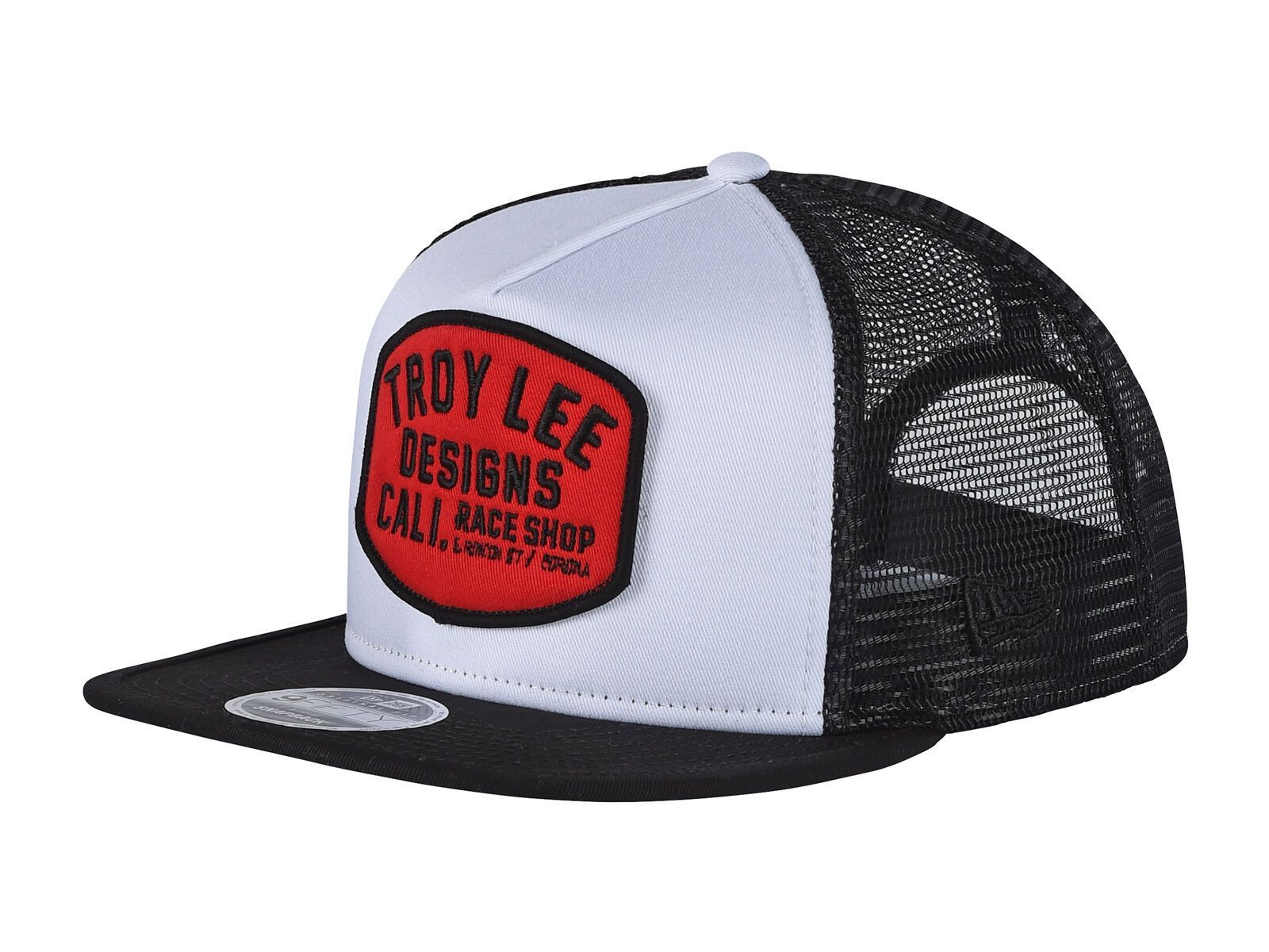 TroyLee Designs Blockworks Hat, white/black - Bild 1