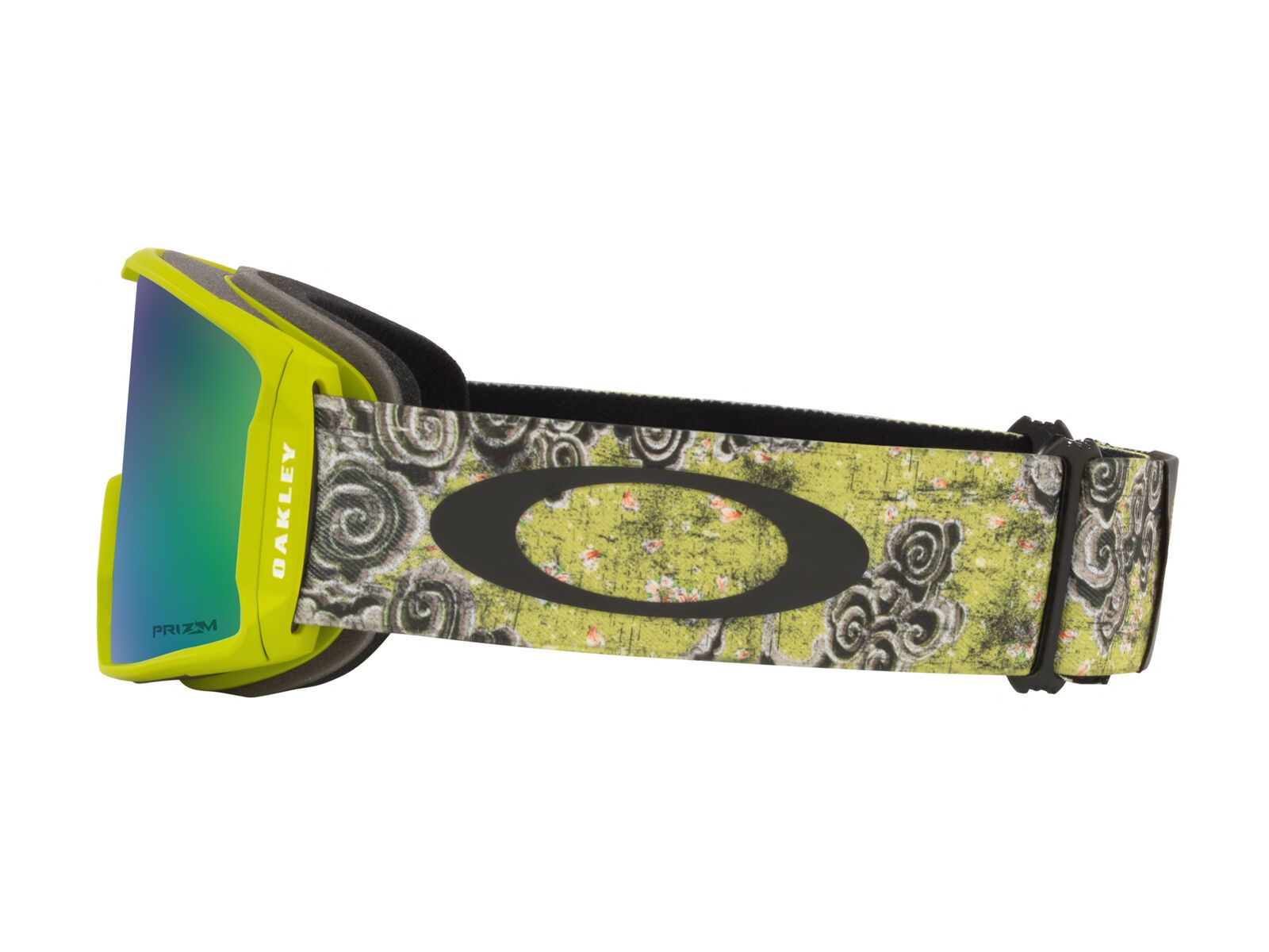 Oakley Line Miner L Kazu Kokubo Signature – Prizm Snow Jade, green floral - Bild 4
