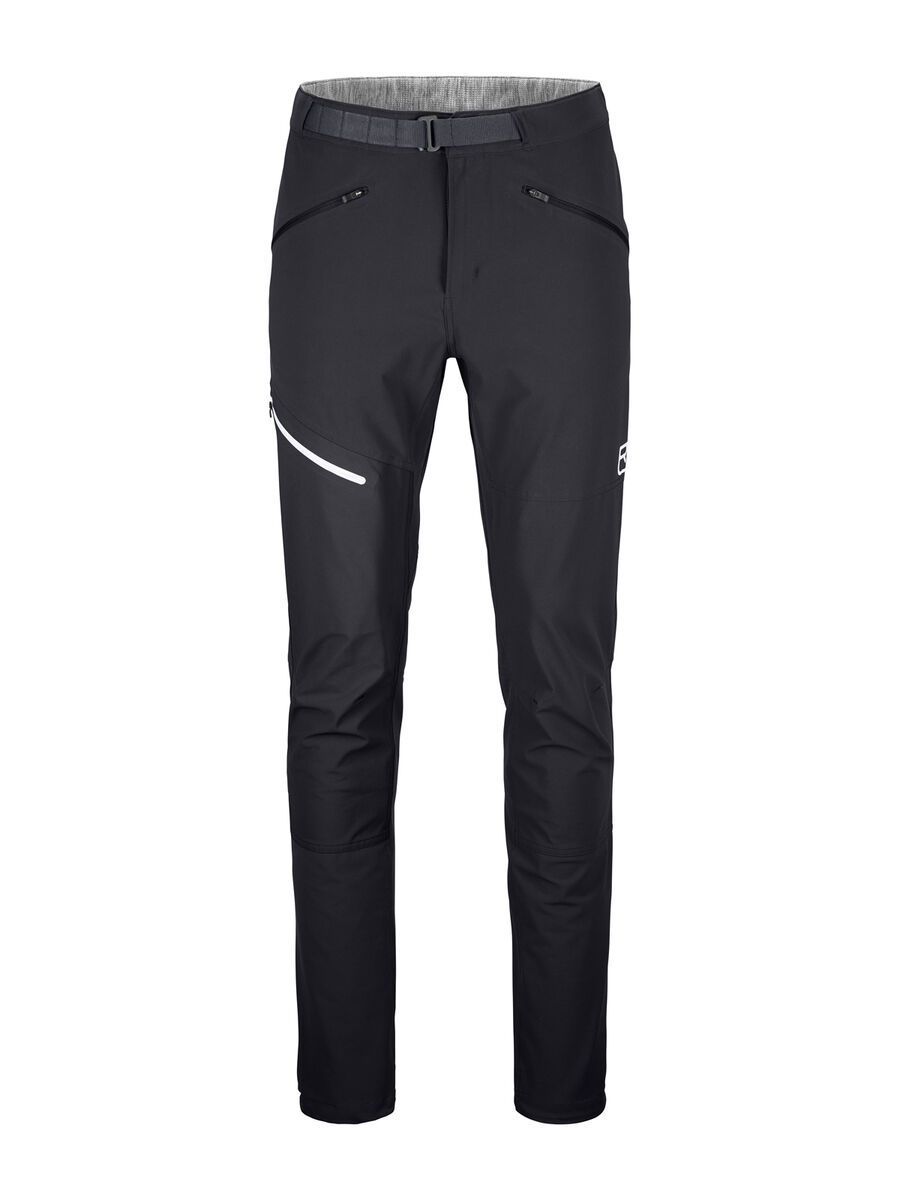 Ortovox Merino Shield Light Brenta Pants M, black raven - Bild 1