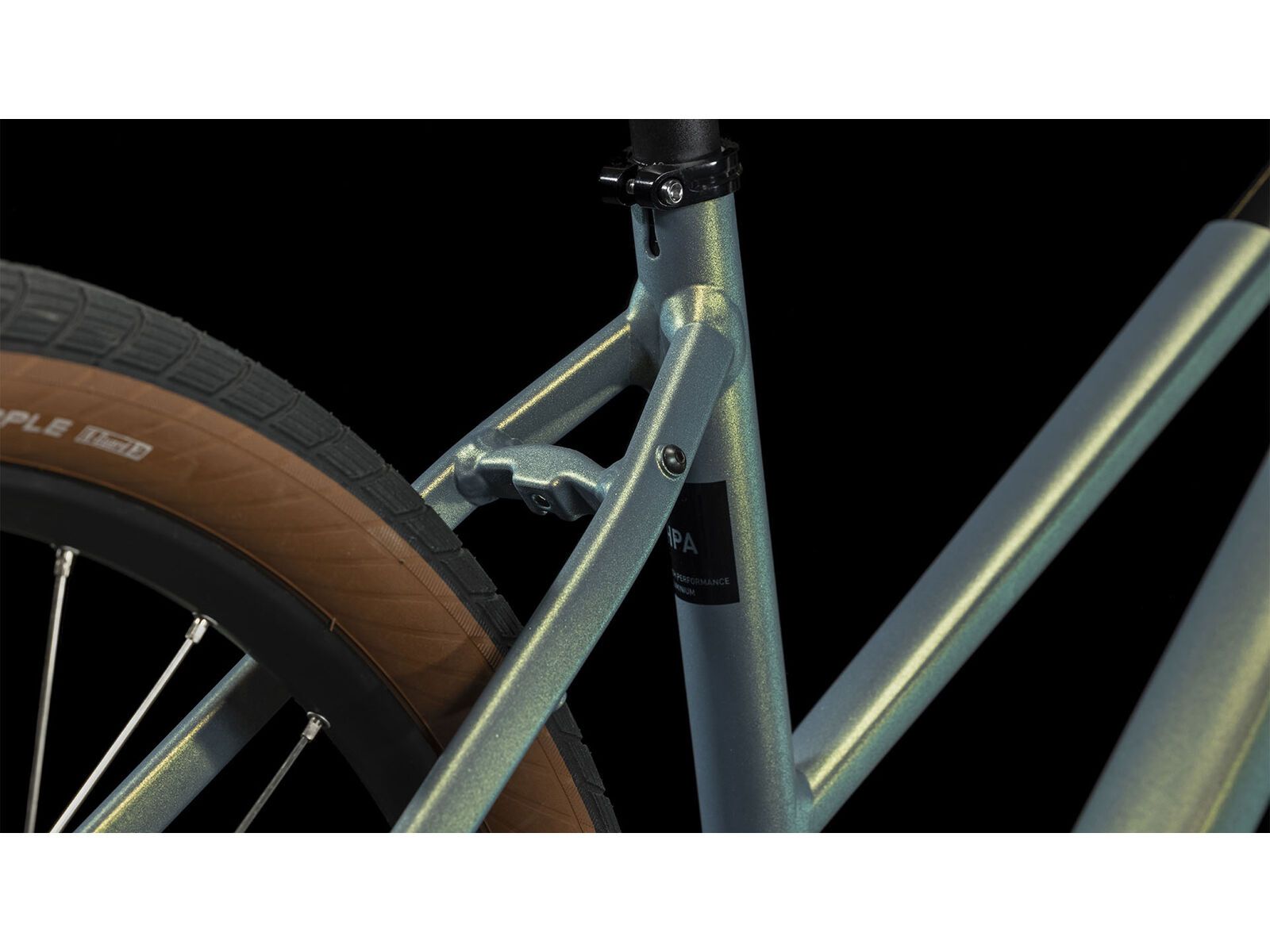 Cube Hyde Pro Trapeze, metalgreen´n´black - Bild 6