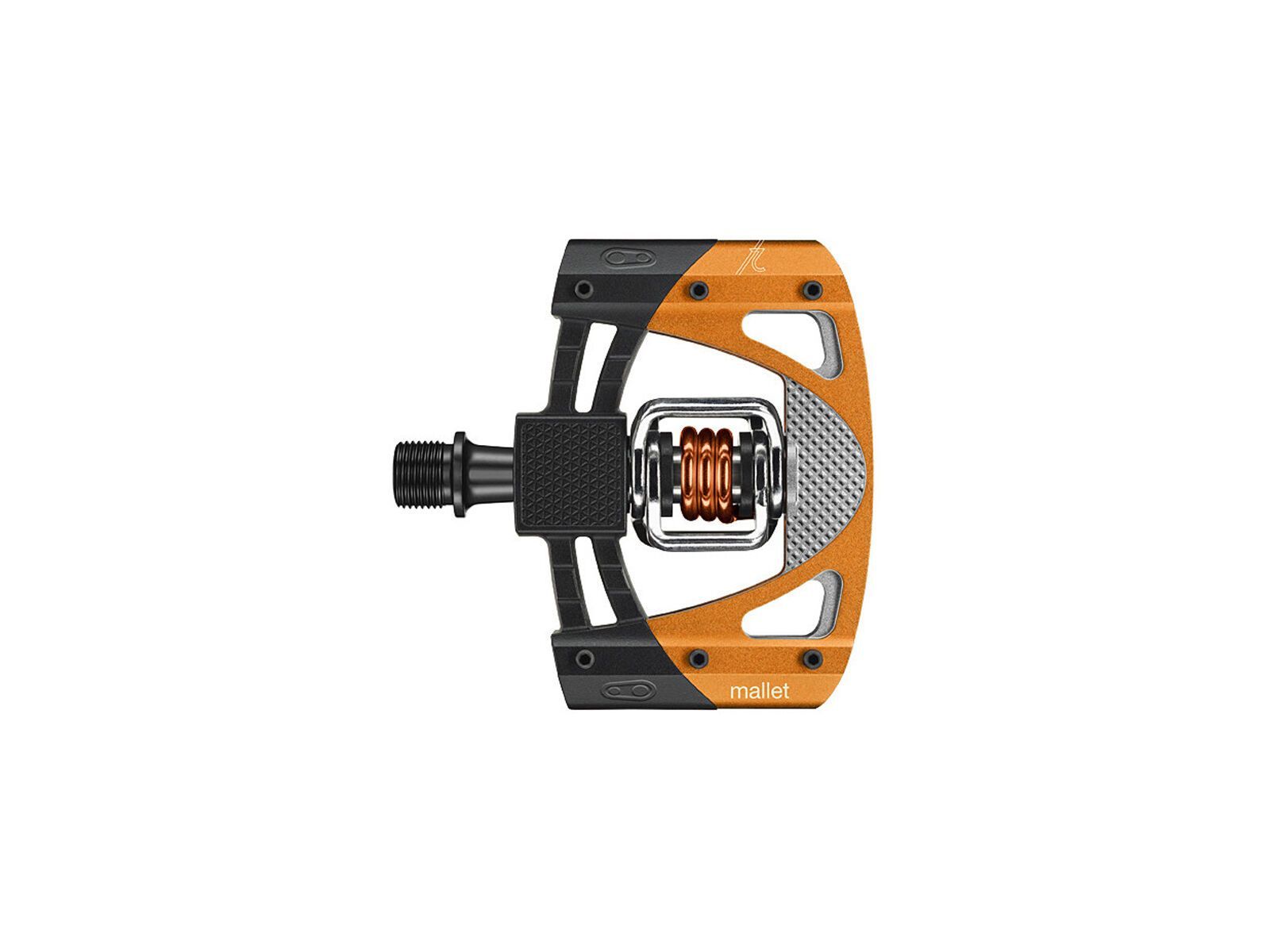 Crankbrothers Mallet 2, schwarz/orange - Bild 1