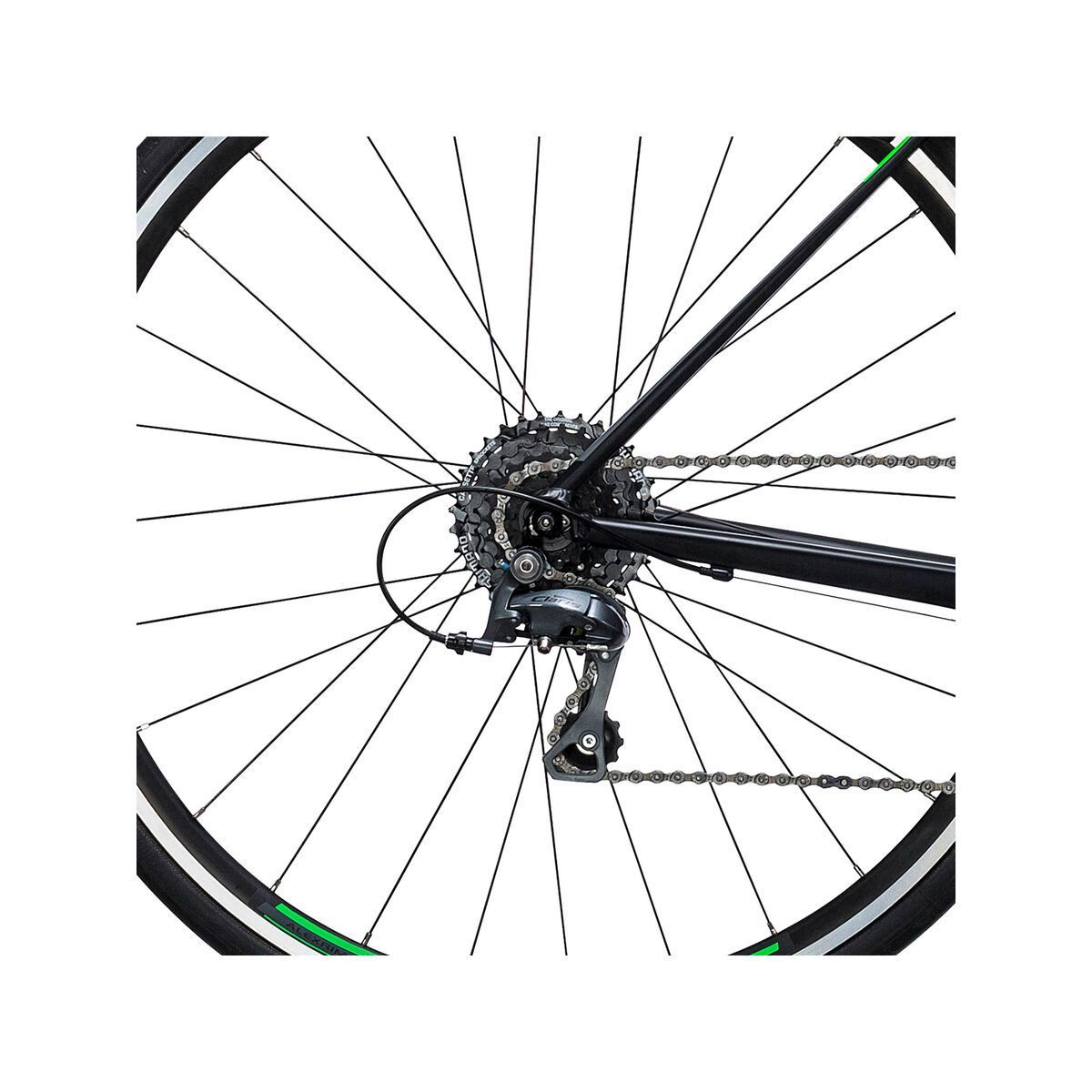 Cube Attain, black´n´green - Bild 4