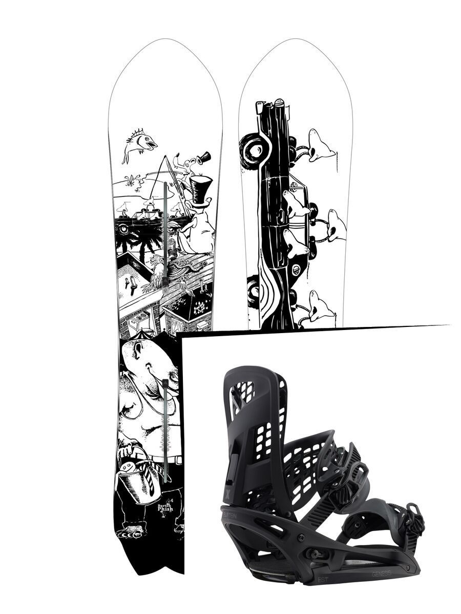 Set: Burton Fish 2017 +  Genesis X EST (1712793S) - Bild 1