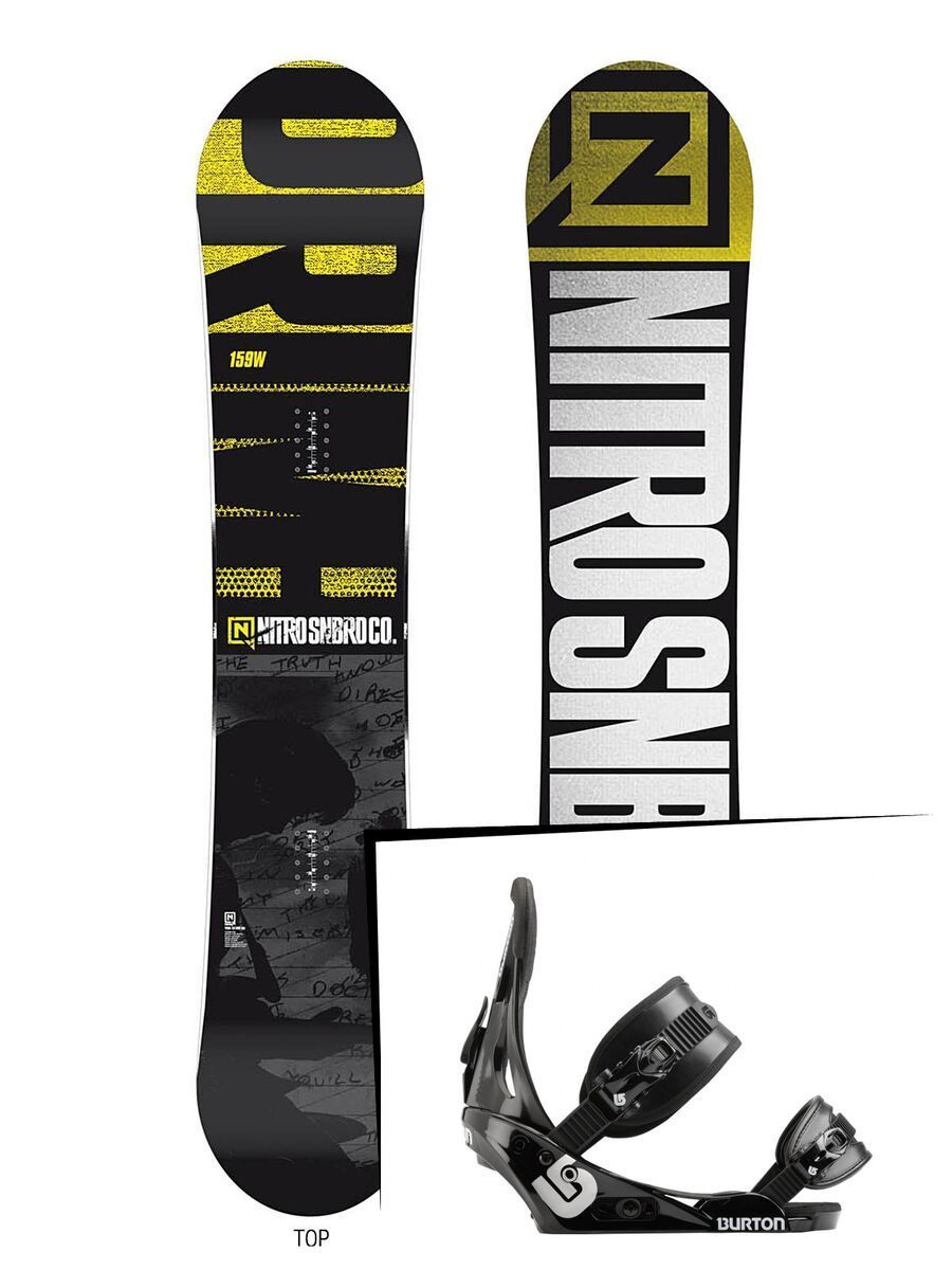 Set: Nitro Prime Edge Wide  + Burton Outpost (1191424S) - Bild 1