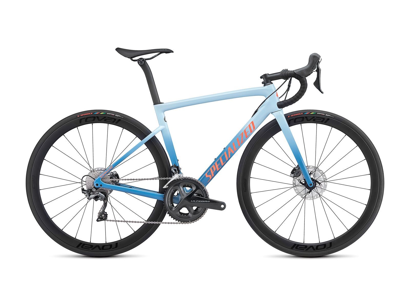 Specialized Women's Tarmac Disc Expert, gloss storm grey/ice blue/acid lava - Bild 1