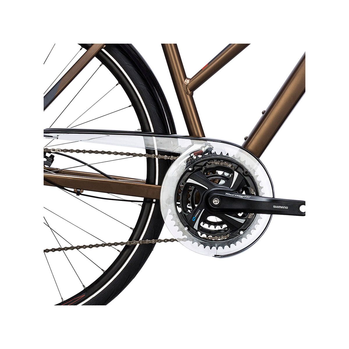 Cube Touring Pro Trapeze, havanna brown´n´orange - Bild 3