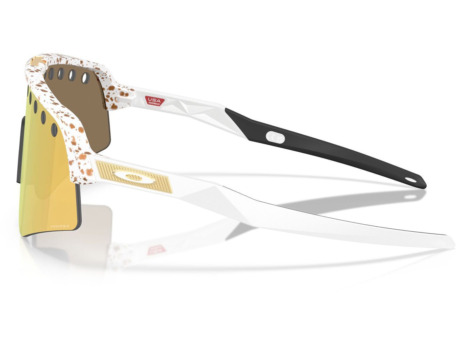 Oakley Sutro Lite Sweep Mathieu van der Poel, Prizm 24k / bronze splatter - Bild 9