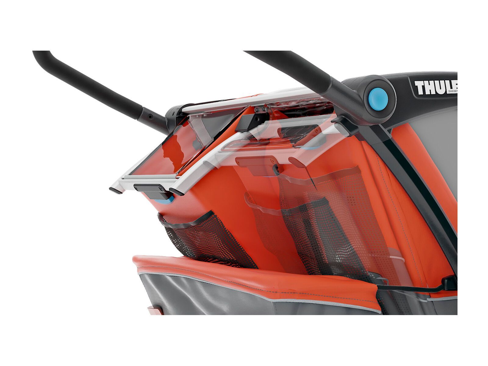 Thule Chariot Cross 2, roarange - Bild 8