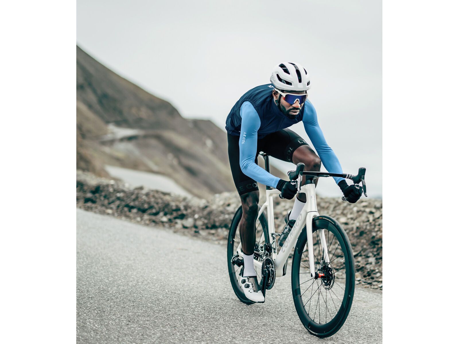 Le Col Pro Long Sleeve Jersey, powder blue - Bild 10