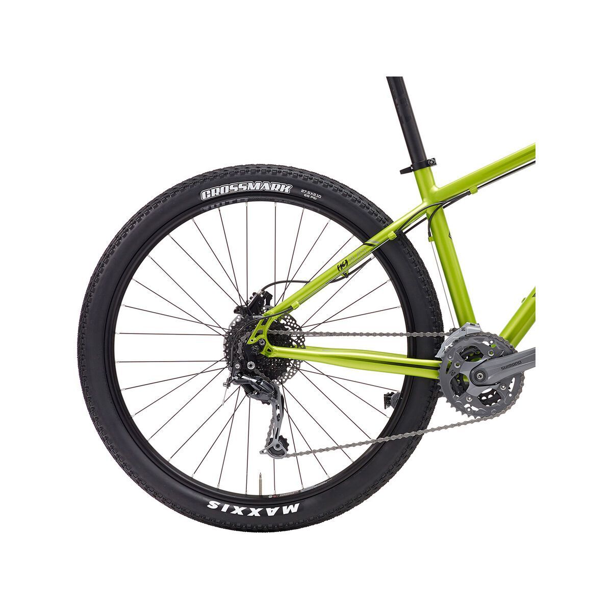Kona Blast, matt lime/black/silver - Bild 4