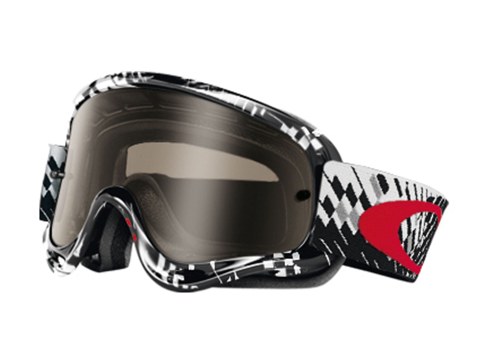 Oakley O Frame MX, podium check/dark grey & clear - Bild 1