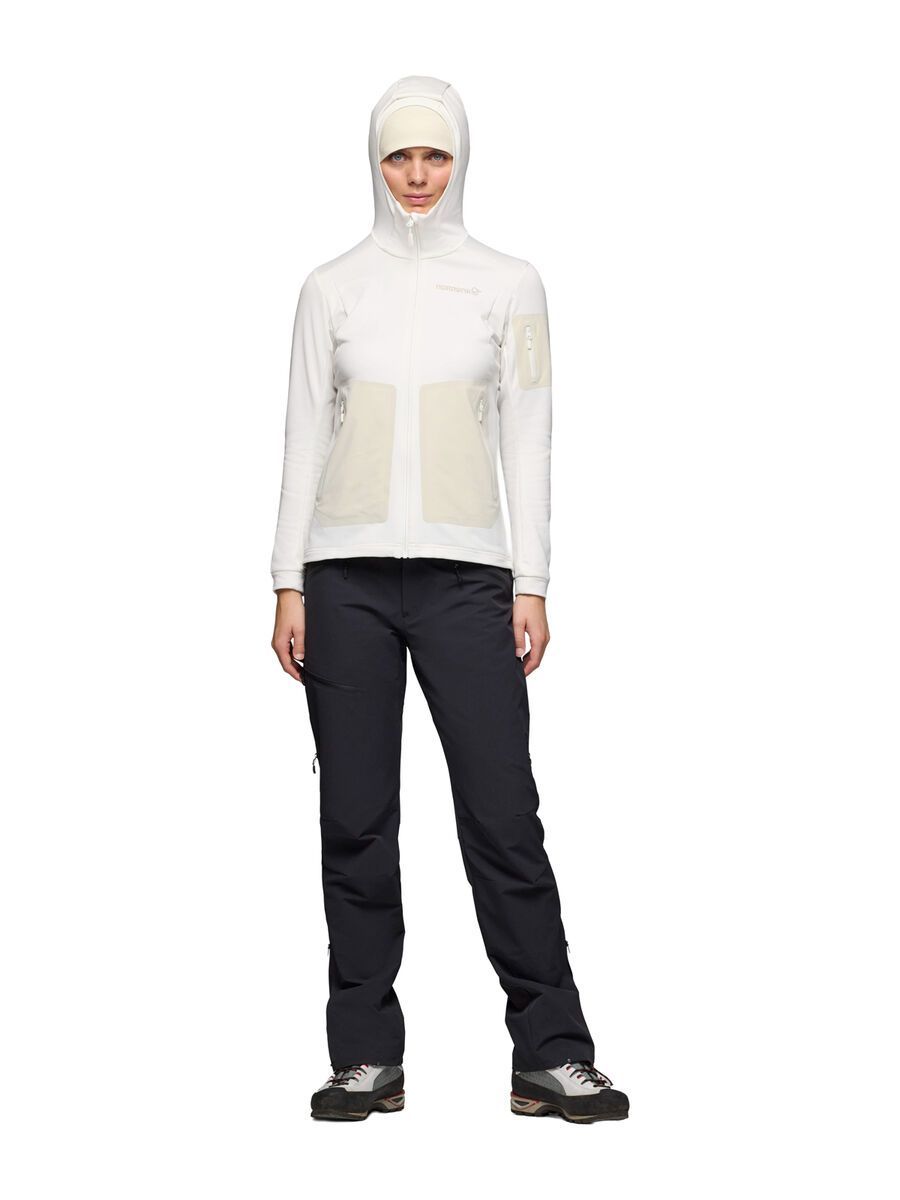 Norrona falketind warm2 stretch Hood W's, snow white - Bild 6