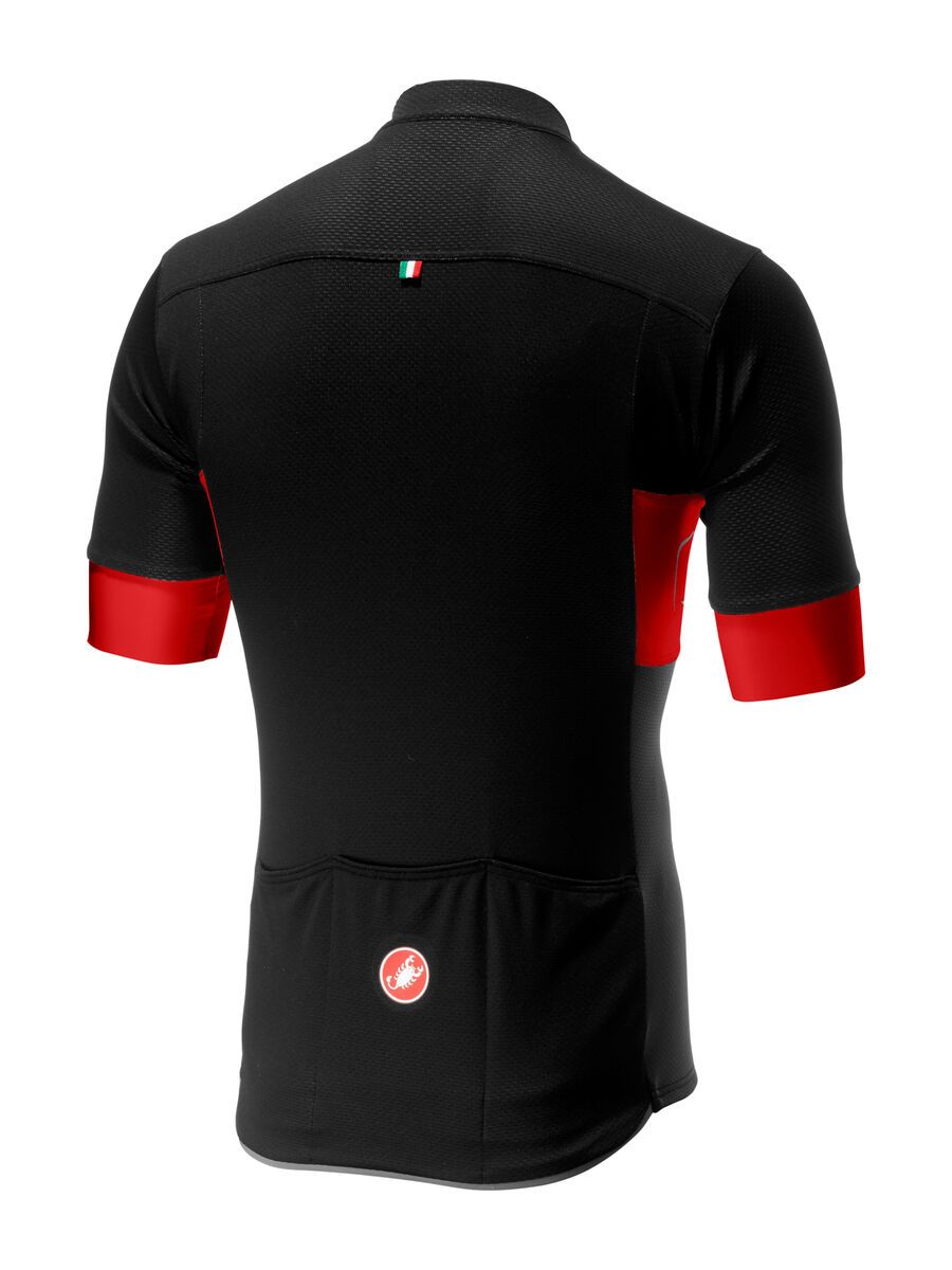 Castelli Prologo VI Jersey, black/red/black - Bild 2