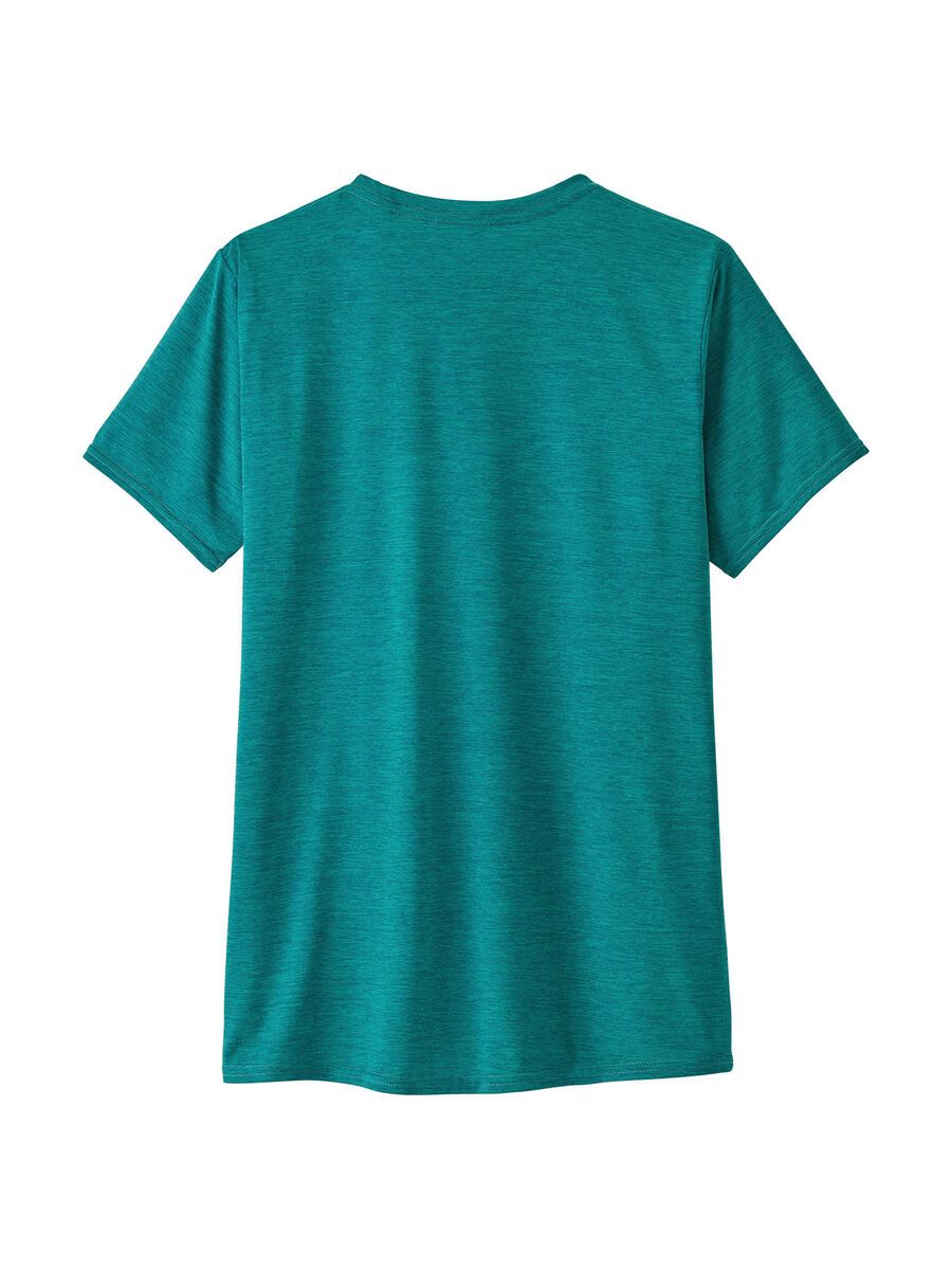 Patagonia Women's Capilene Cool Daily Graphic Shirt Ridge Rise Stripe, borealis green x-dye - Bild 3