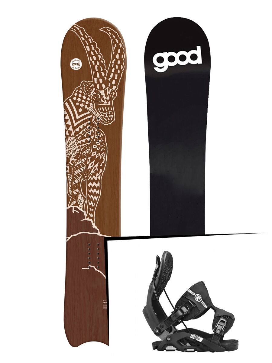 Set: goodboards Capra 2017 + Flow Nexus (1718369S) - Bild 1