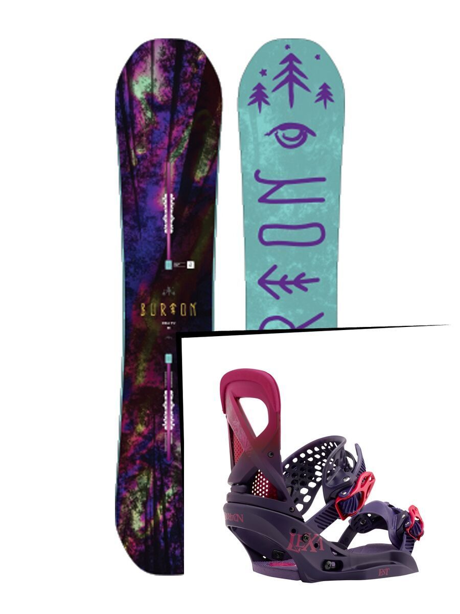 Set: Burton Deja Vu Flying V 2017 +  Lexa EST (1712837S) - Bild 1