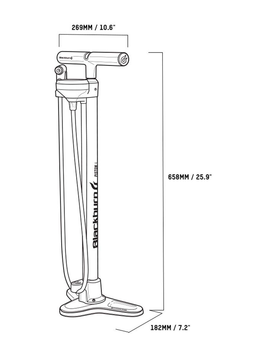 Blackburn Piston 4, metallic silver - Bild 2
