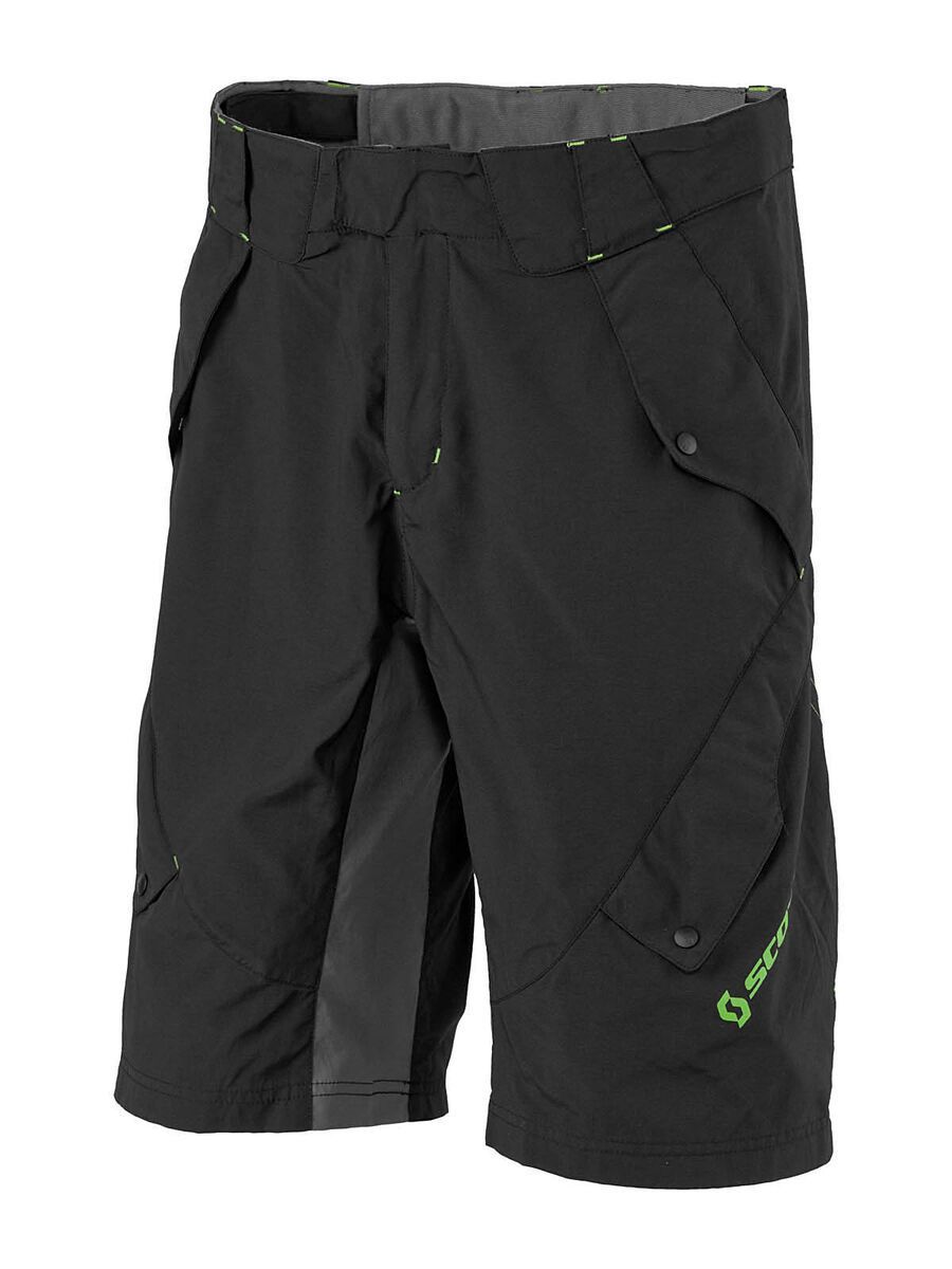 Scott Path 10 ls/fit Shorts, black/green - Bild 1