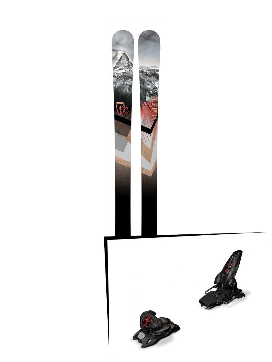 Set: Icelantic Pilgrim 2016 + Marker Jester 16 ID (1685407) - Bild 1