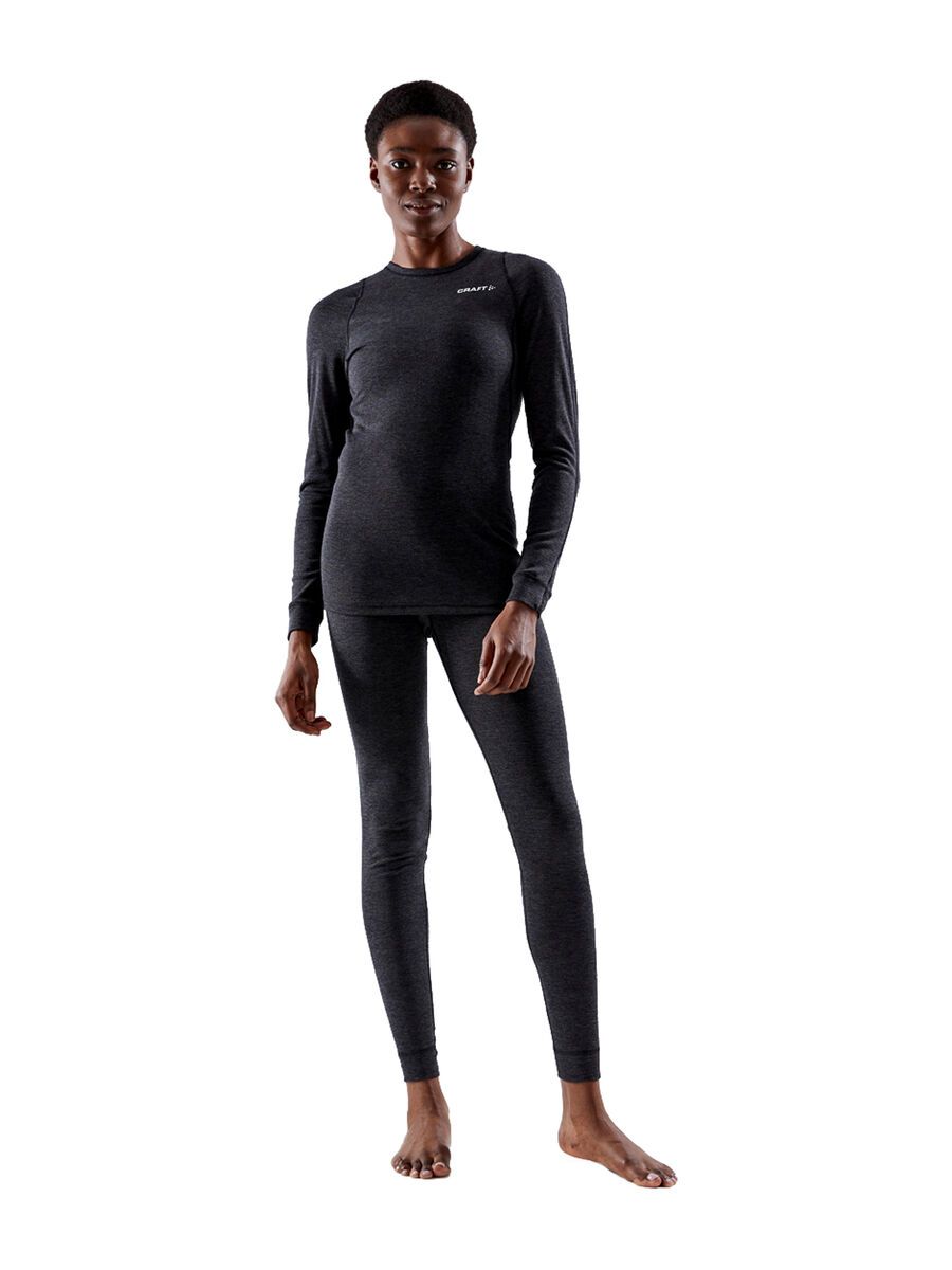 Craft Core Wool Merino Set W, black melange - Bild 8