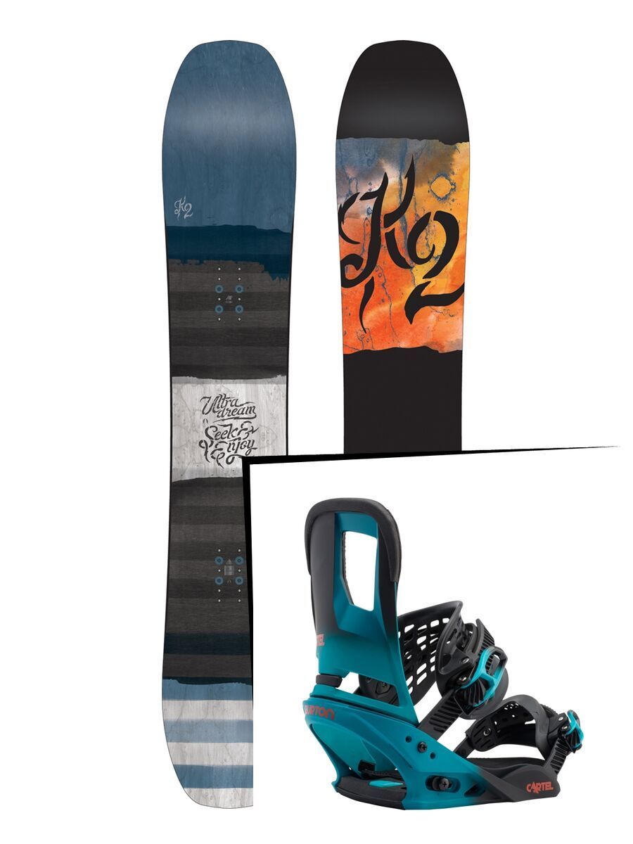 Set: K2 Ultra Dream 2017 + Burton Cartel (1712703S) - Bild 1