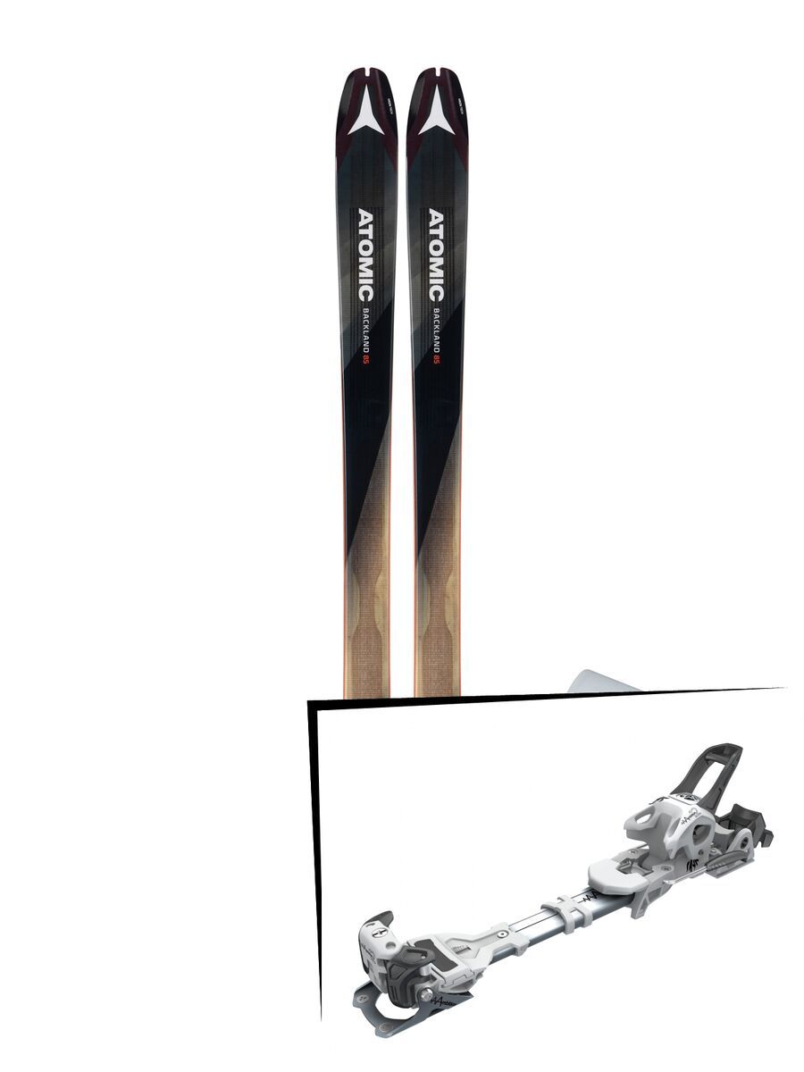 Set: Atomic Backland 85 + Hybrid Skin 85 2019 + Tyrolia Ambition 12 AT solid white black - Bild 1