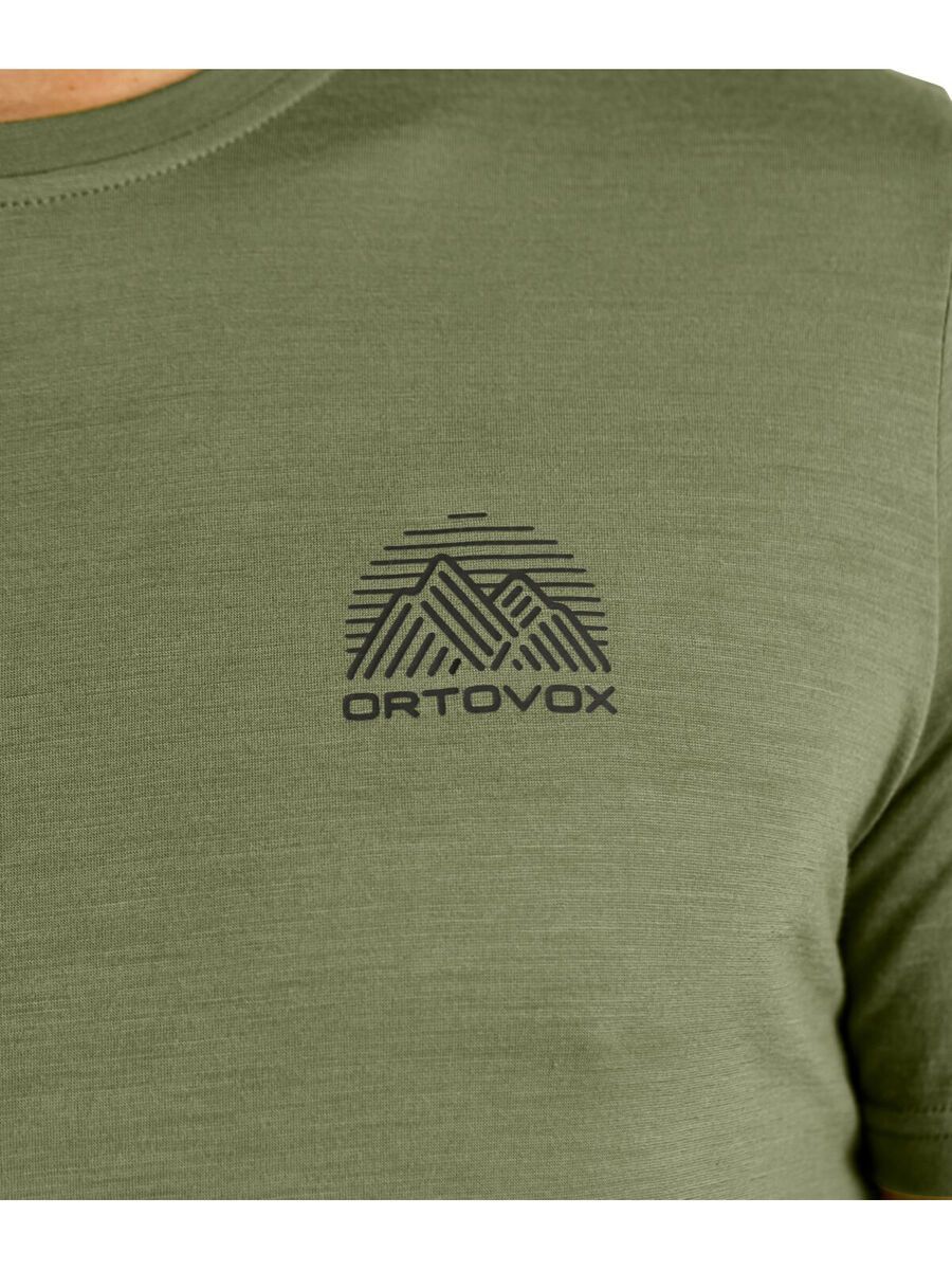 Ortovox 120 Merino Cool Tec MTN Stripe TS M, wild herbs - Bild 3