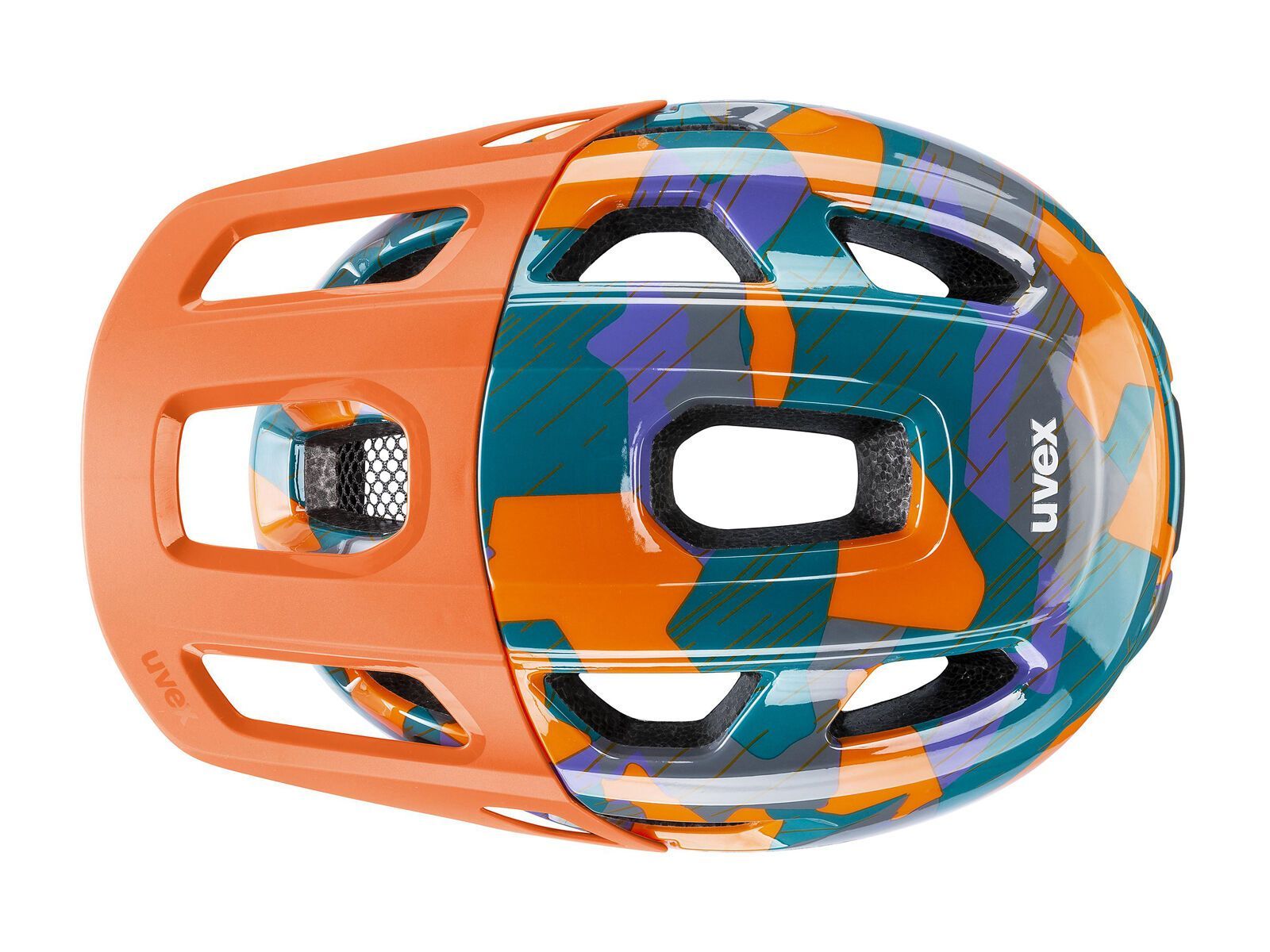 uvex react jr., papaya camo - Bild 4