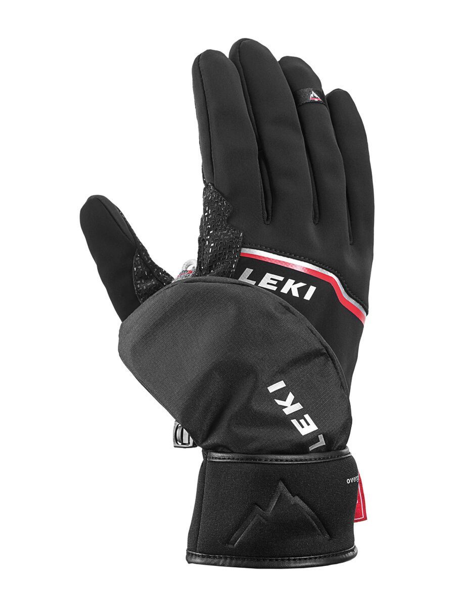 Leki Tour Precision Plus V, schwarz-chrom-rot - Bild 3