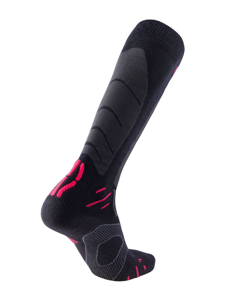 UYN Ski Touring Socks, black/red - Bild 2