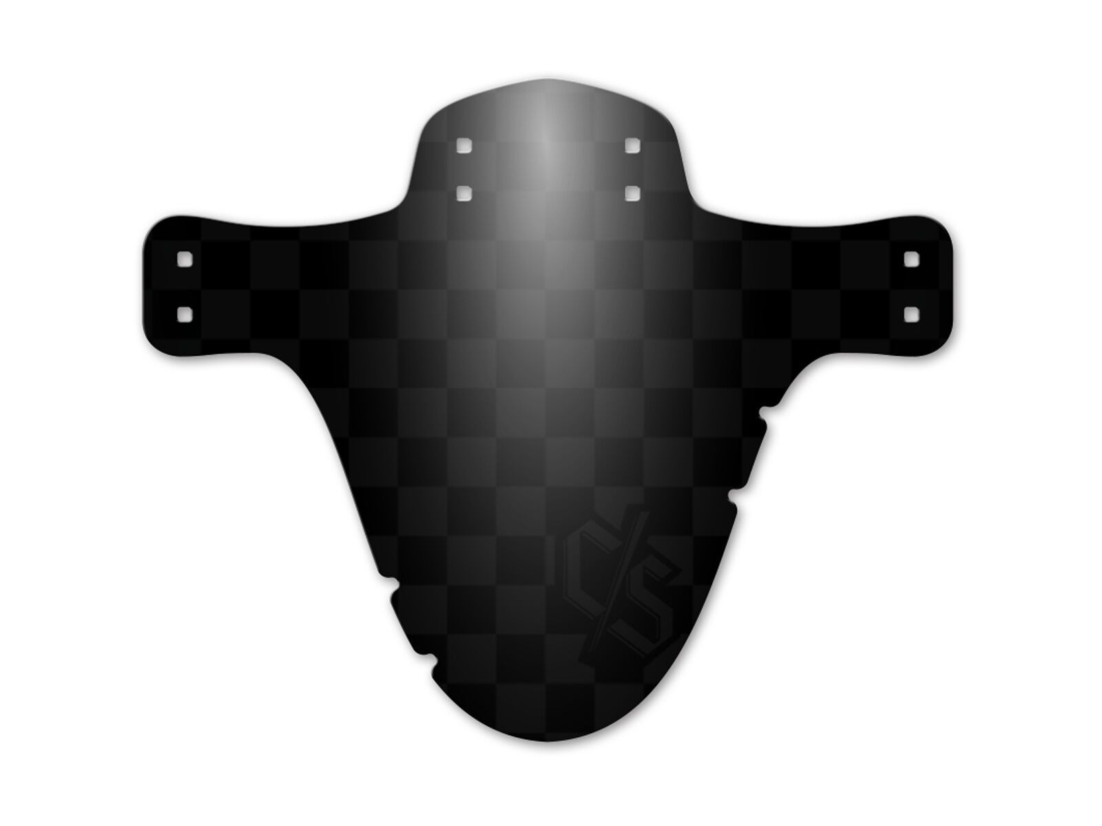 Loose Riders Mudguard Check Black, black - Bild 1