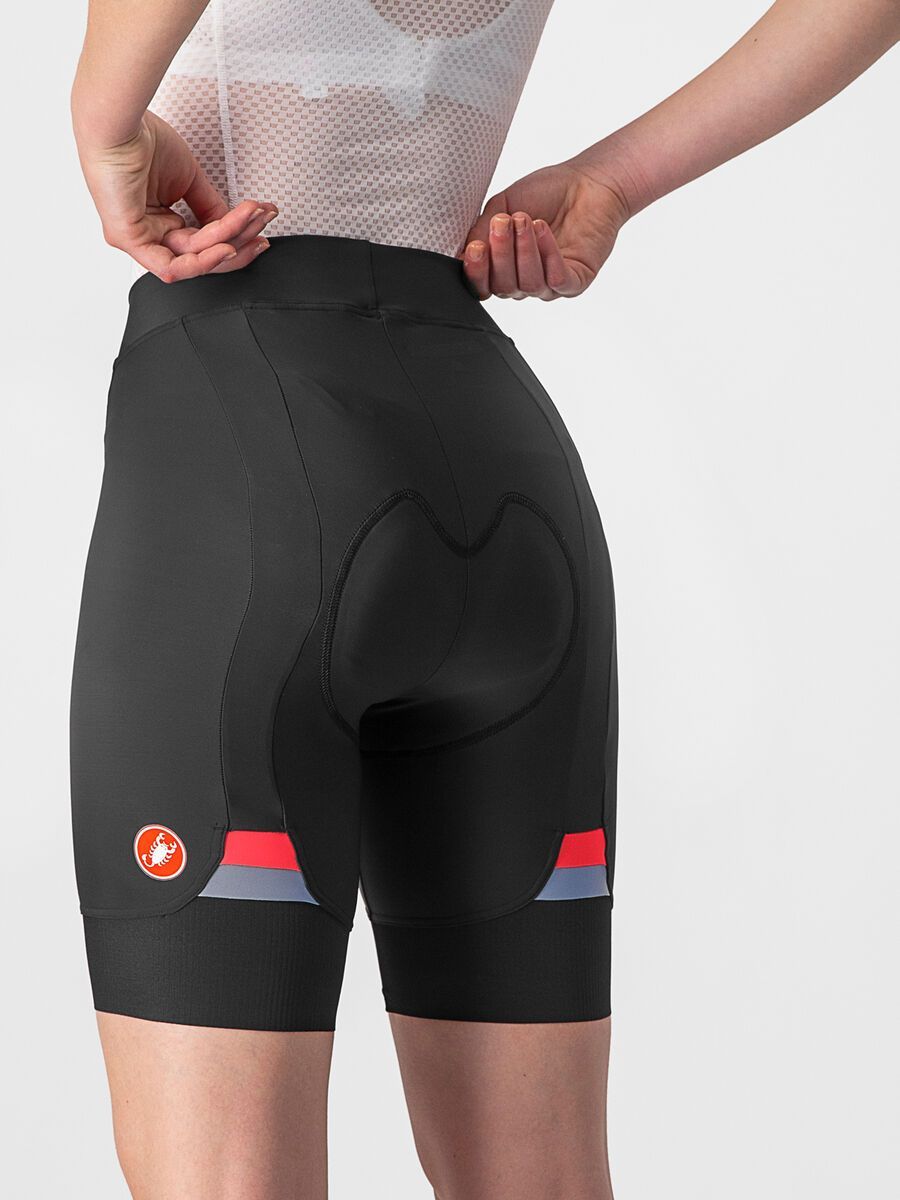 Castelli Prima Short, black/hibiscus - Bild 4