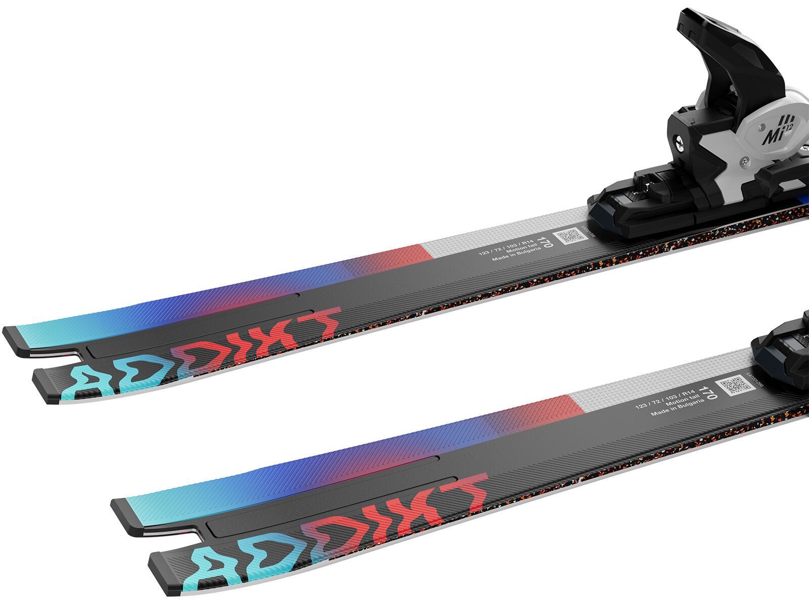 Salomon Addikt + MI12 GW F80 Wh, white/black/pastel neon blue - Bild 5