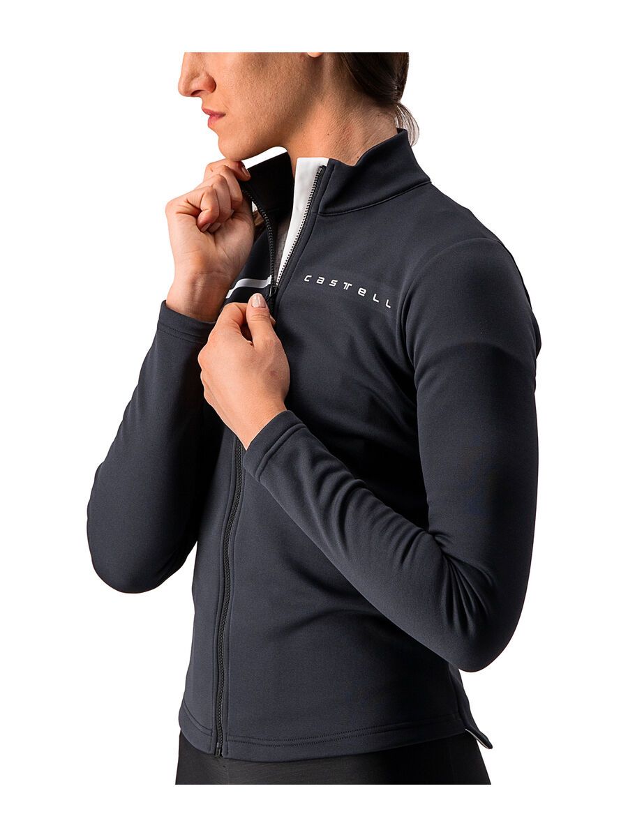 Castelli Sinergia 2 Jersey FZ, light black/white - Bild 4