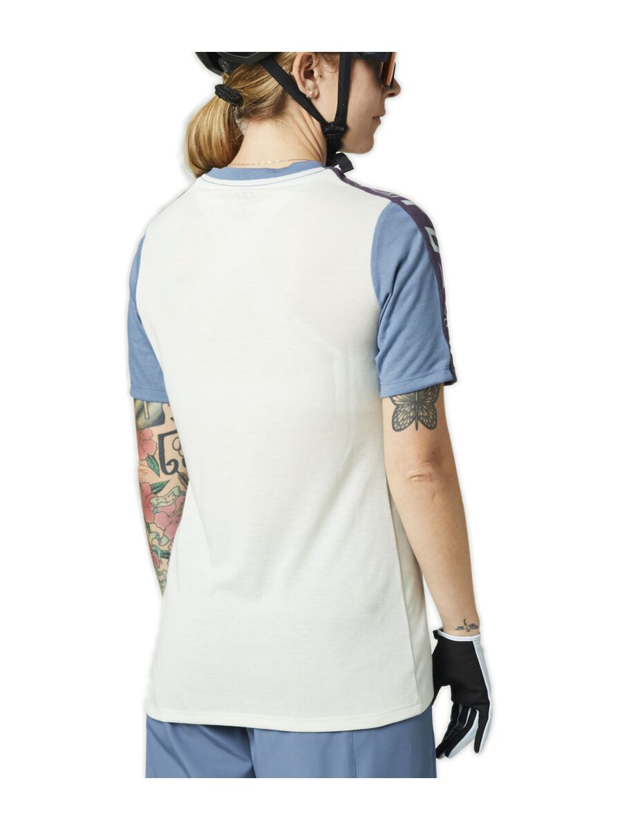 Fox Womens Ranger Drirelease SS Jersey, cloud grey - Bild 4