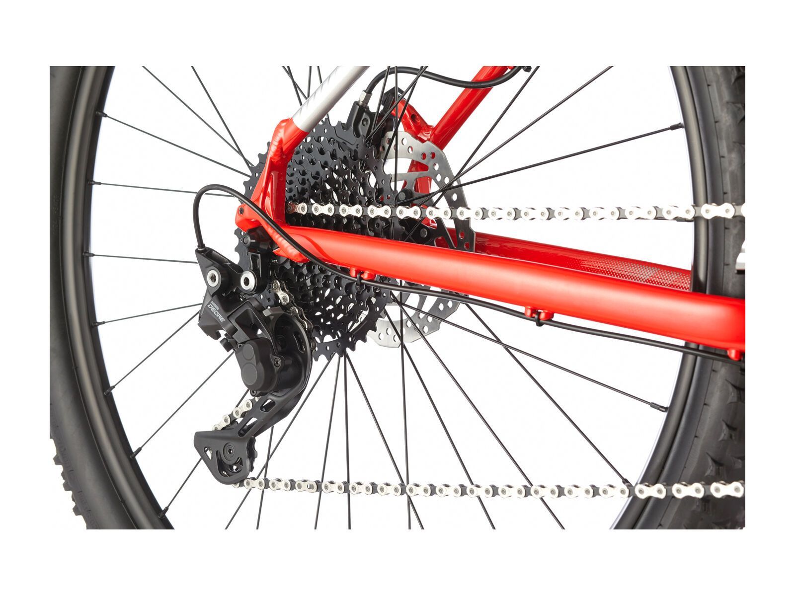 Cannondale Trail 5 - 27.5, rally red - Bild 5
