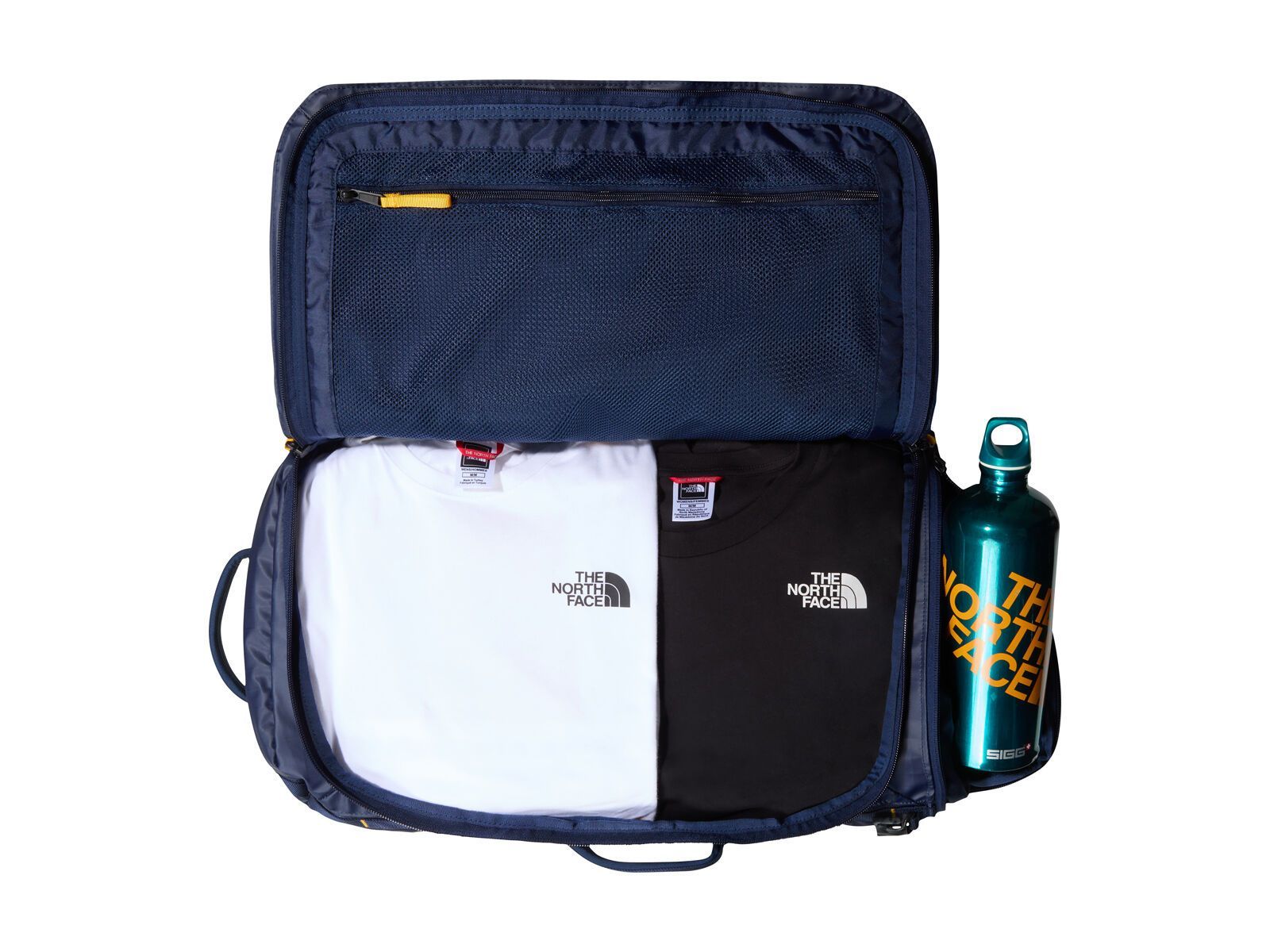 The North Face Base Camp Voyager Duffel 32, summit navy/summit gold - Bild 5