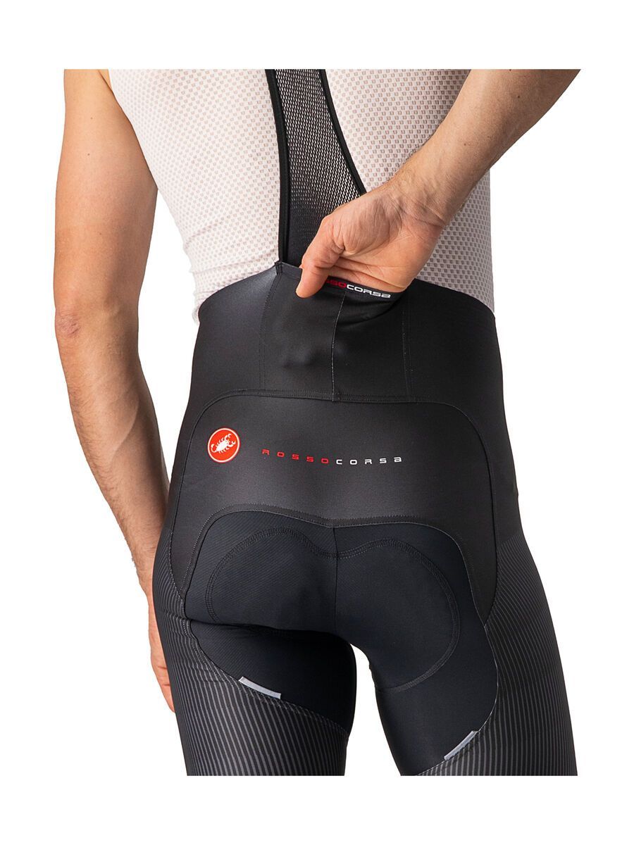 Castelli Free Aero RC Pro Bibshort, black/white - Bild 6