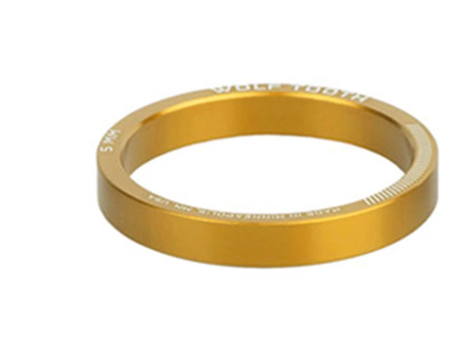 Wolf Tooth Precision Headset Spacers - 5 mm, gold - Bild 1